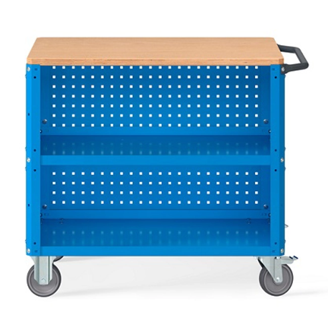 Vendita online Carrello Clever 1016 Large mm.1024x615x870H - Blu RAL5012